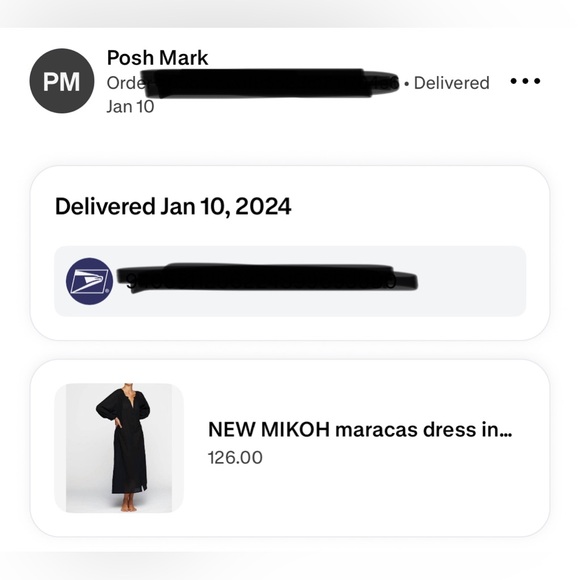 NEW MIKOH maracas dress in night - Picture 6 of 6